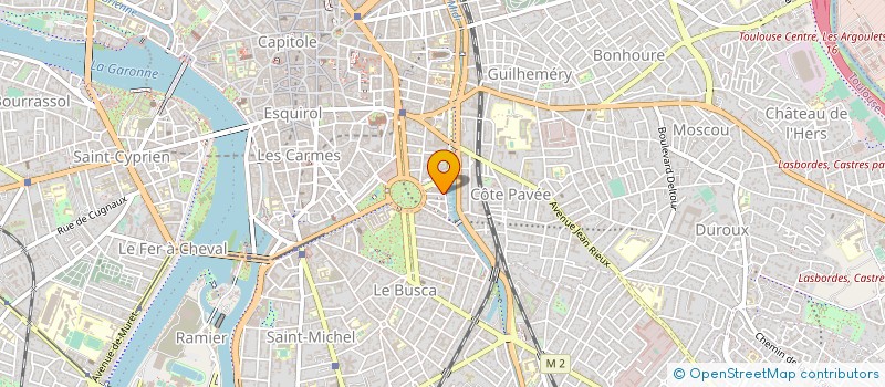localisation de l'entreprise GRANDS REVEURS PRODUCTION à TOULOUSE