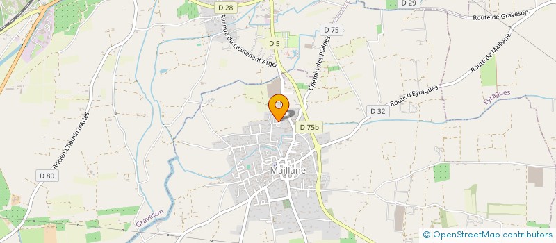localisation de l'entreprise GRANDS ROUMETTES (LES)  MAILLANE