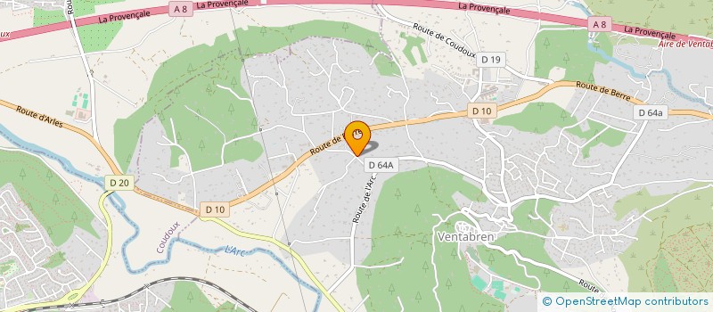 localisation de l'entreprise GRANDS TRAVAUX AIXOIS à VENTABREN