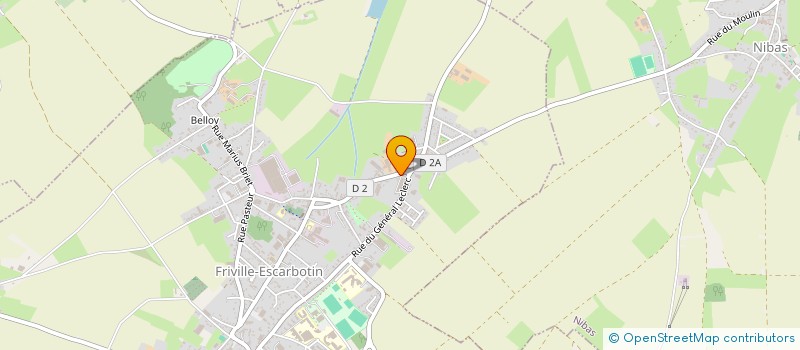 localisation de l'entreprise GRANDSIRE FRIVILLE à FRIVILLE-ESCARBOTIN