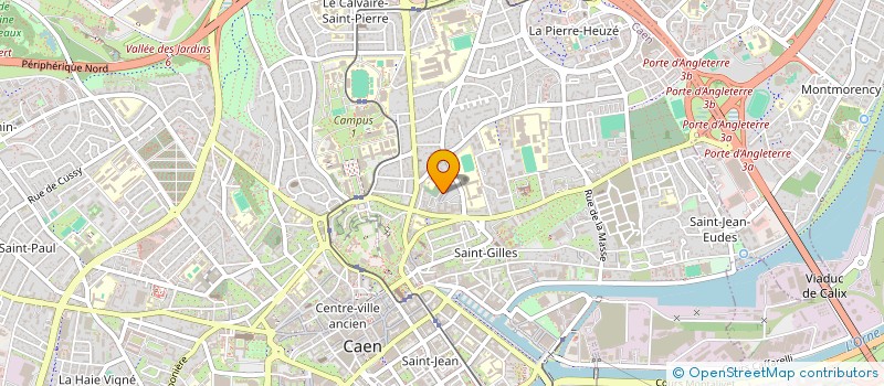 localisation de l'entreprise GRANDTERRE  CAEN