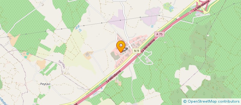 localisation de l'entreprise GRANDVAUX ET VIDAL  SERVIAN