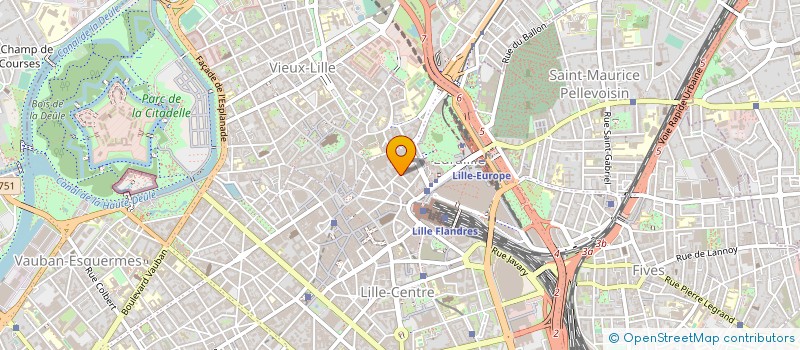 localisation de l'entreprise GRANDVILLE CONSULTING à LILLE