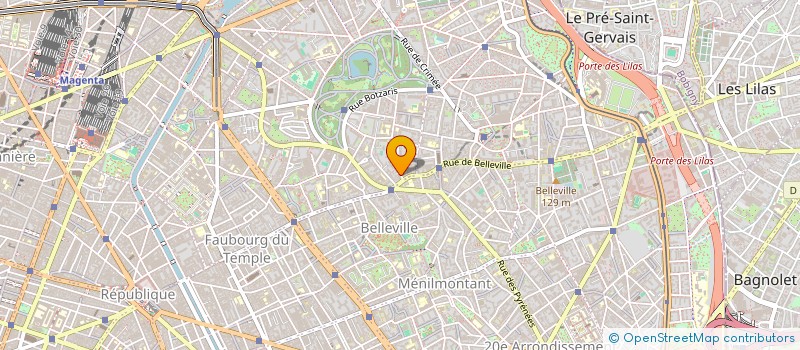 localisation de l'entreprise GRANEL & VRAC  PARIS