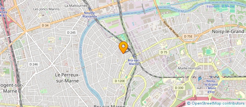 localisation de l'entreprise GRANES INVESTISSEMENT  BRY-SUR-MARNE