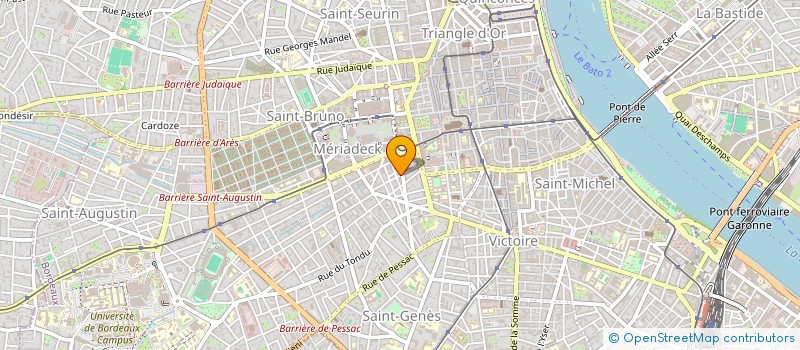 localisation de l'entreprise GRANET AVOCATS  BORDEAUX