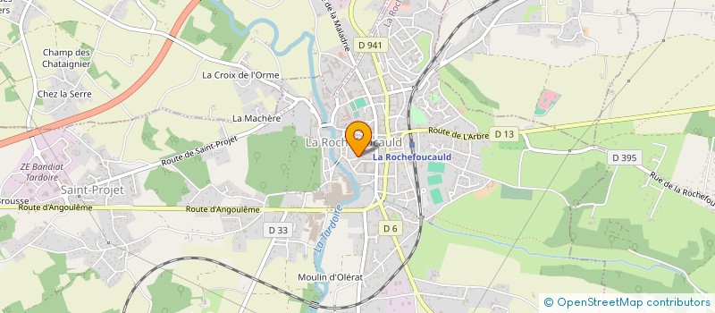 localisation de l'entreprise GRANET M ET GRANET J à LA ROCHEFOUCAULD-EN-ANGOUMOIS