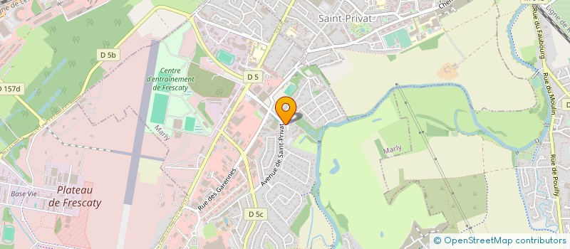localisation de l'entreprise GRANGE AUX ORMES DEVELOPPEMENT à MARLY