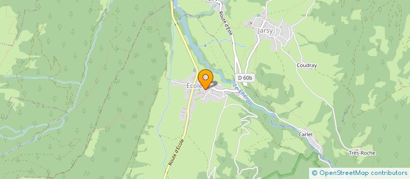 localisation de l'entreprise GRANGE DES LOUPS  ECOLE