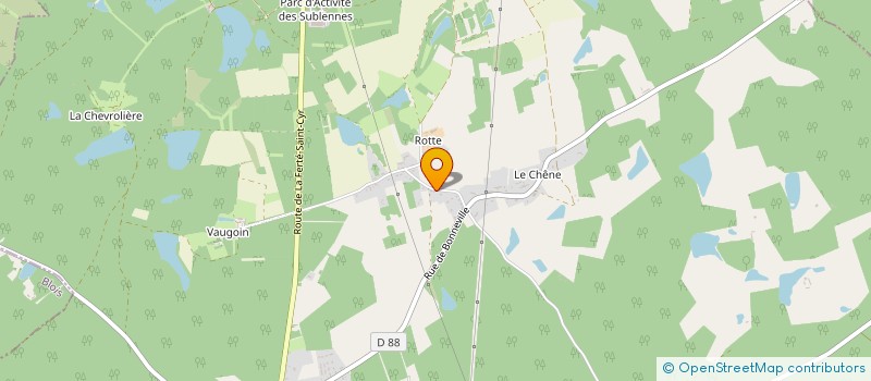 localisation de l'entreprise GRANGE NEUVE  DHUIZON