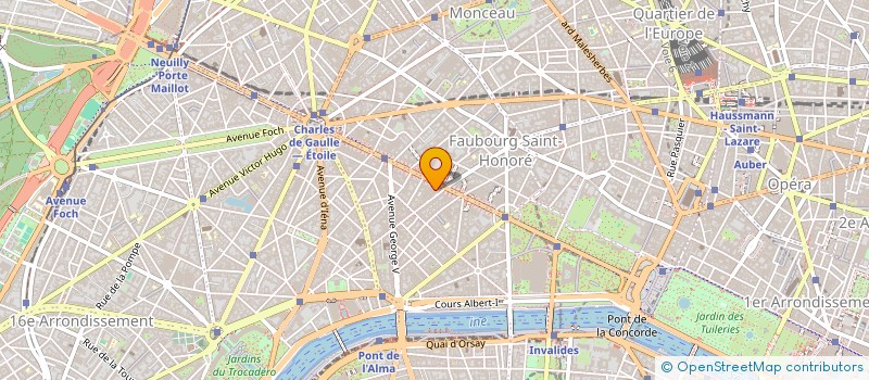 localisation de l'entreprise GRANGE PARMENTIERE  PARIS