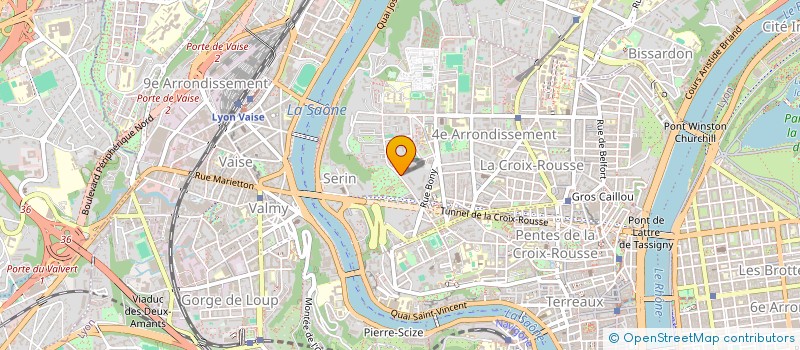 localisation de l'entreprise GRANGE SCI  LYON