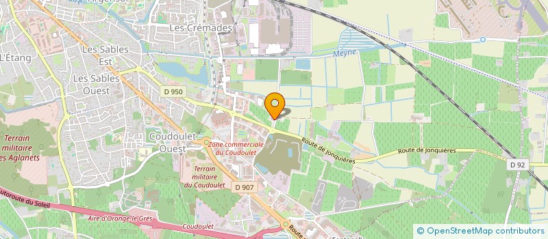 localisation de l'entreprise GRANGEON ET FILS  ORANGE