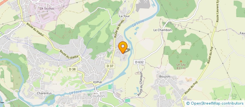 localisation de l'entreprise GRANGER  COUBON