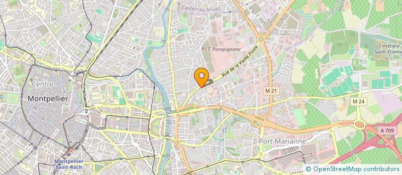 localisation de l'entreprise GRANGER BTP à MONTPELLIER
