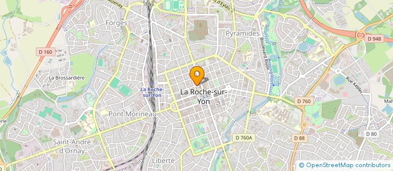 localisation de l'entreprise GRANGER-GUIBERT GESTION IMMOBILIERE à LA ROCHE-SUR-YON