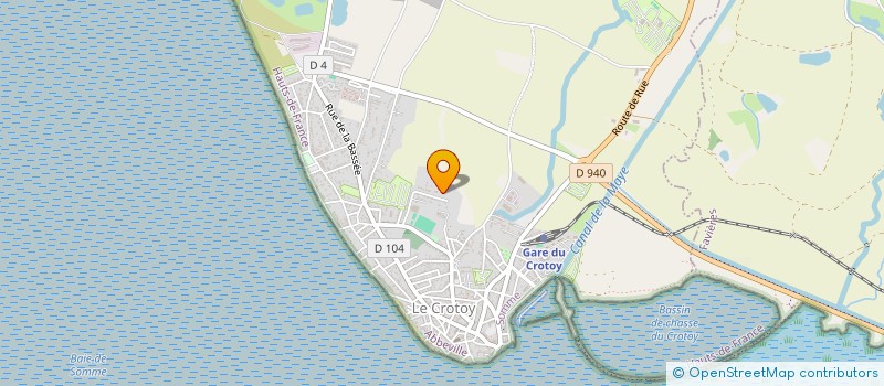 localisation de l'entreprise GRANGER JEAN-PHILIPPE à LE CROTOY