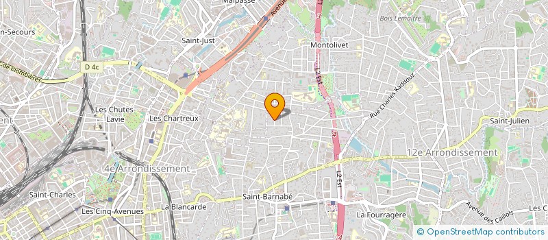 localisation de l'entreprise GRANGER TOURISME à MARSEILLE