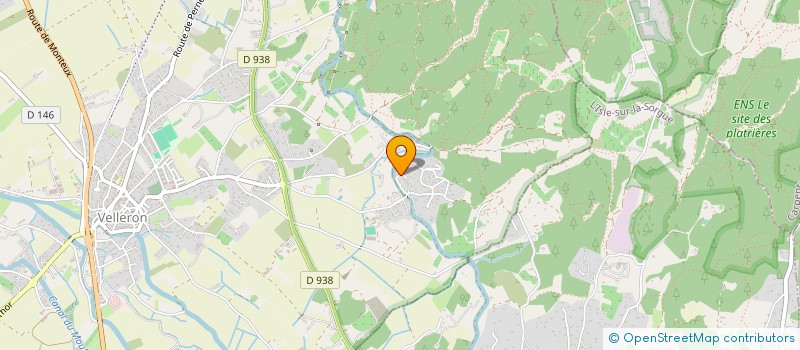 localisation de l'entreprise GRANGETTE  VELLERON