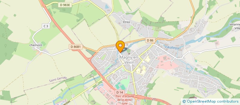 localisation de l'entreprise GRANI BOIS à NUCOURT