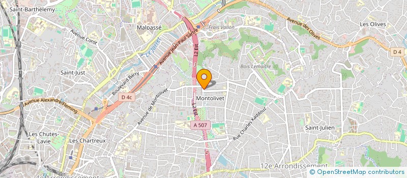 localisation de l'entreprise GRANI GRAPI à MARSEILLE