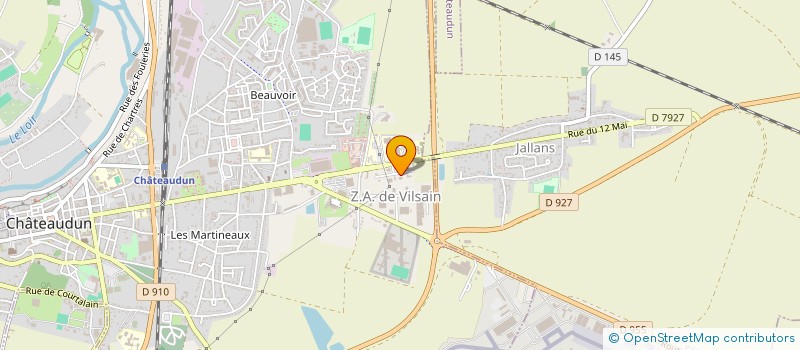 localisation de l'entreprise GRANICUIZ à CHATEAUDUN