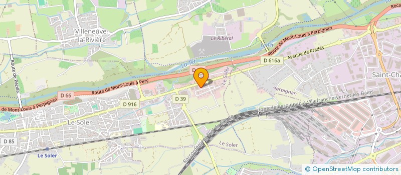 localisation de l'entreprise GRANIER INVEST  LE SOLER