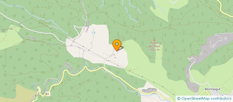 localisation de l'entreprise GRANIER JEAN MICHEL  LACAUNE