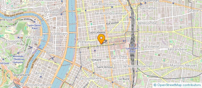 localisation de l'entreprise GRANIT  LYON