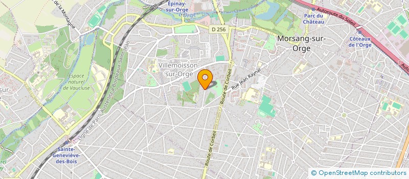 localisation de l'entreprise GRANIT AMD à VILLEMOISSON-SUR-ORGE