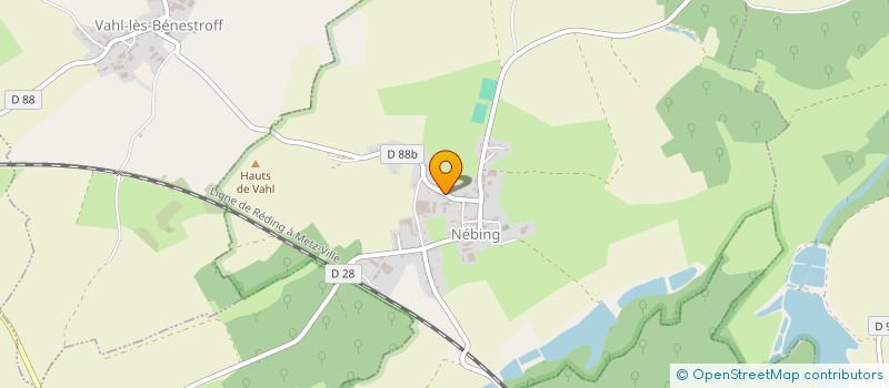 localisation de l'entreprise GRANIT CREATION  NEBING