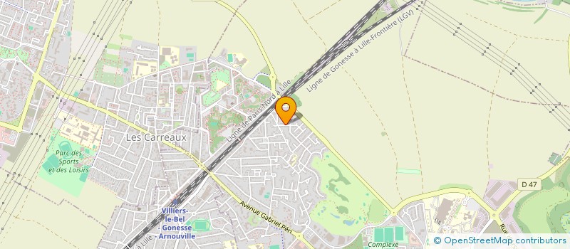 localisation de l'entreprise GRANIT GALA à GONESSE