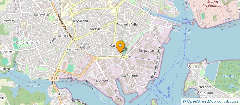 localisation de l'entreprise GRANIT RACING  LORIENT