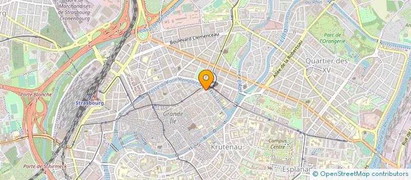 localisation de l'entreprise GRANIT UNION FRANCE à STRASBOURG