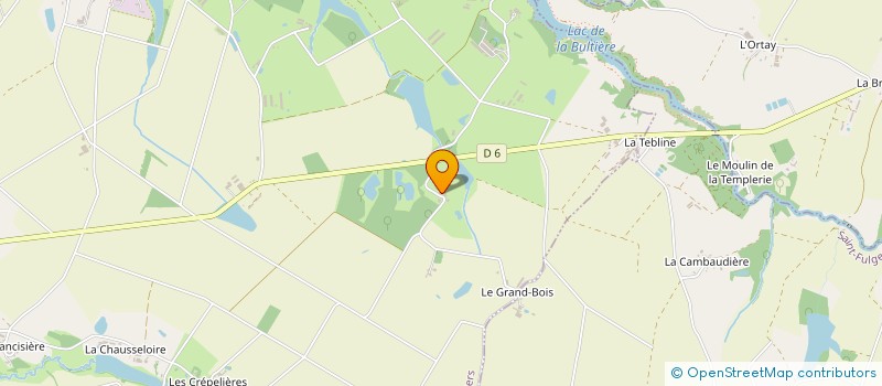 localisation de l'entreprise GRANITIERE DE L'ANJOU à CHAVAGNES-EN-PAILLERS