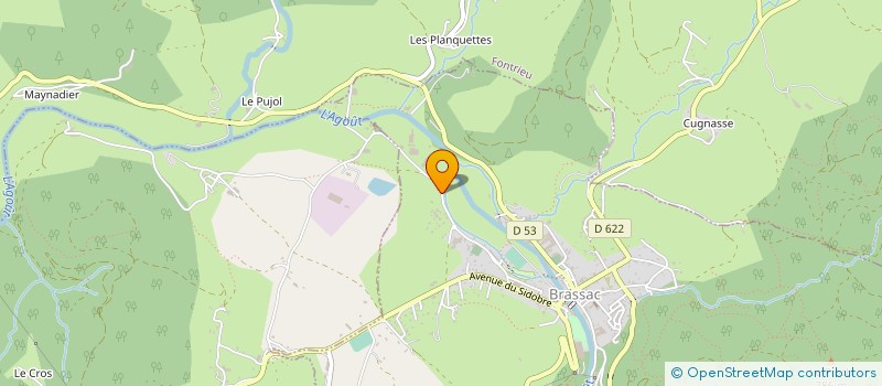localisation de l'entreprise GRANITS DES MONTS DE LACAUNE à BRASSAC