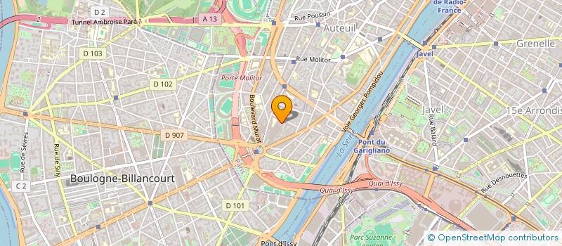 localisation de l'entreprise GRANITS ET BETONS à PARIS