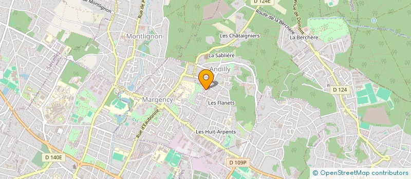 localisation de l'entreprise GRANITS INVEST  MARGENCY