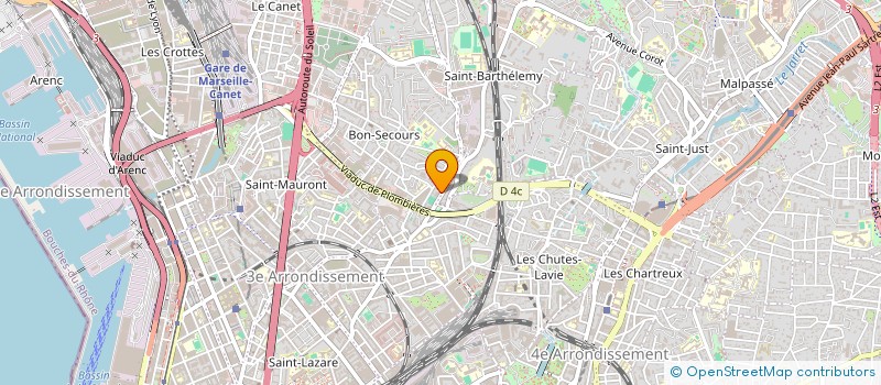 localisation de l'entreprise GRANIZA  MARSEILLE