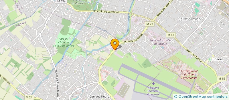 localisation de l'entreprise GRANJA ET ASSOCIES ARCHITECTURE  CUGNAUX