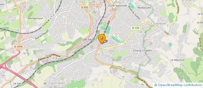 localisation de l'entreprise GRANJE G  COUBLEVIE