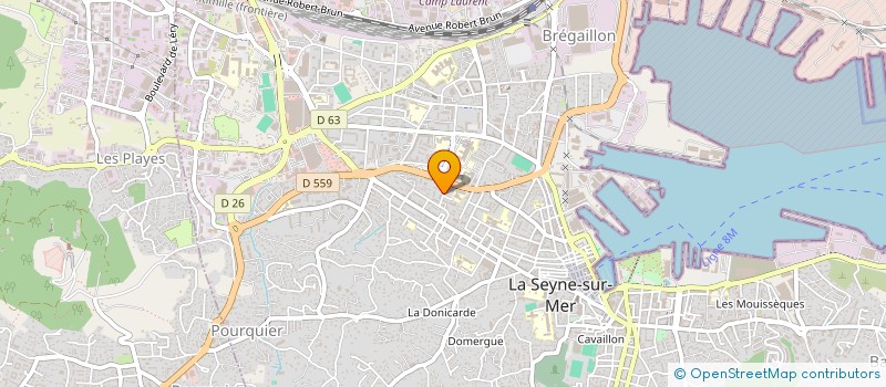 localisation de l'entreprise GRANJEFE à LA SEYNE-SUR-MER