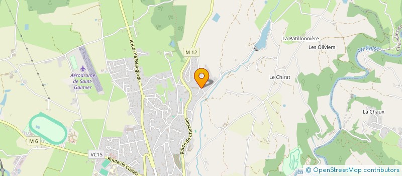 localisation de l'entreprise GRANJON NICOLAS  SAINT-GALMIER