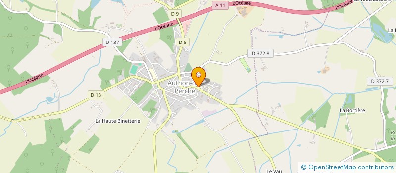localisation de l'entreprise GRANMA HABITAT EVOLUTION à AUTHON-DU-PERCHE