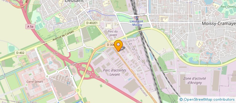 localisation de l'entreprise GRANNY'S DIFFUSION  MOISSY-CRAMAYEL