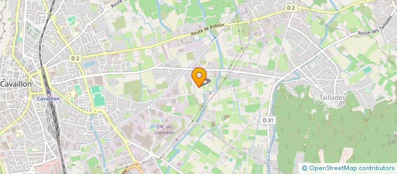 localisation de l'entreprise GRANON PERE ET FILS  CAVAILLON