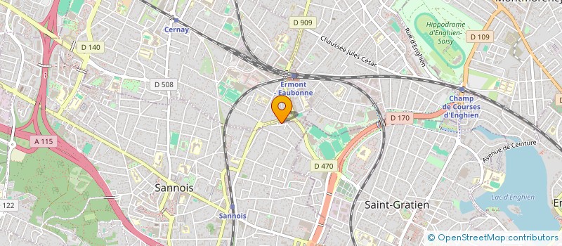 localisation de l'entreprise GRANPAYO  SANNOIS