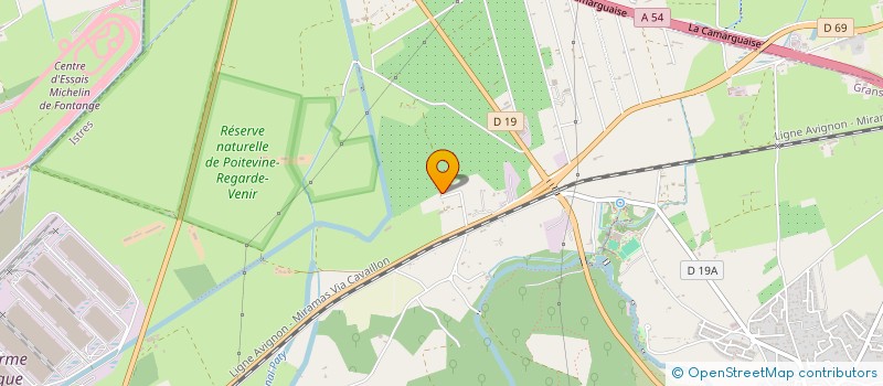 localisation de l'entreprise GRANS RECYCLAGE TERRASSEMENT LOCATION VRD  GRANS