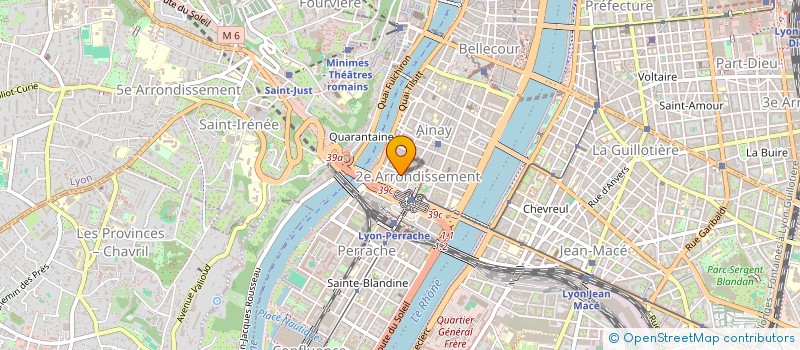 localisation de l'entreprise GRANT  LYON