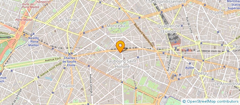 localisation de l'entreprise GRANT ALEXANDER EXECUTIVE INTERIM  PARIS